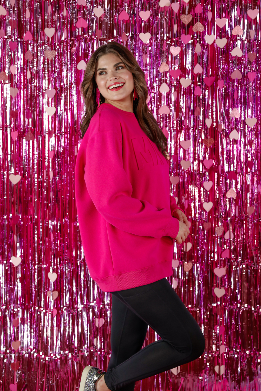 Mama Embossed Sweatshirt