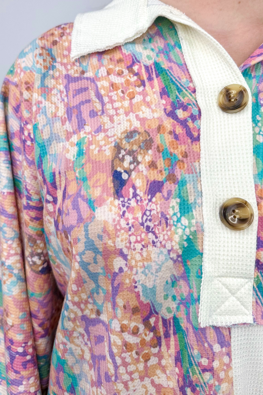 PREORDER-Day Dreamer Two Toned Top