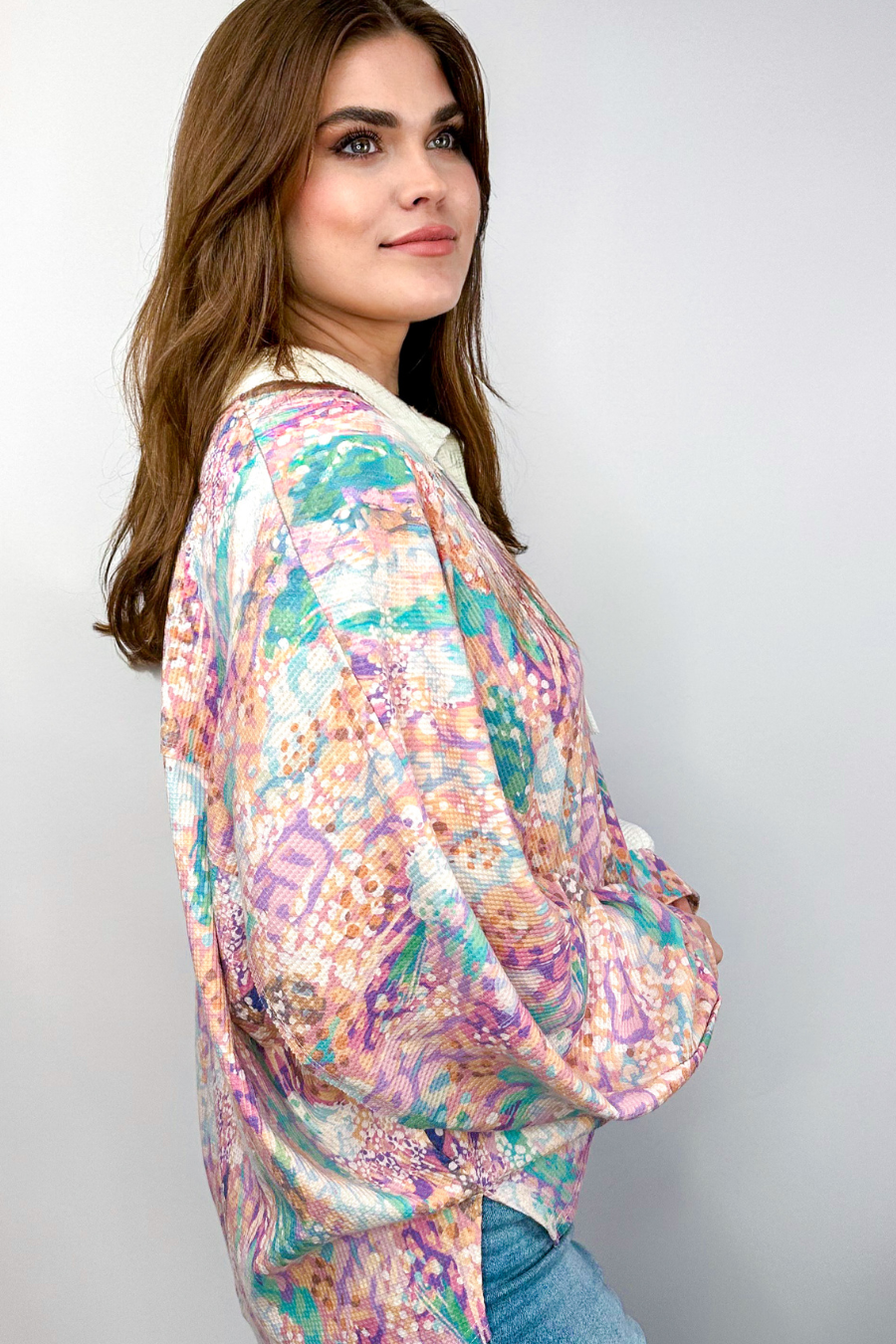 PREORDER-Day Dreamer Two Toned Top
