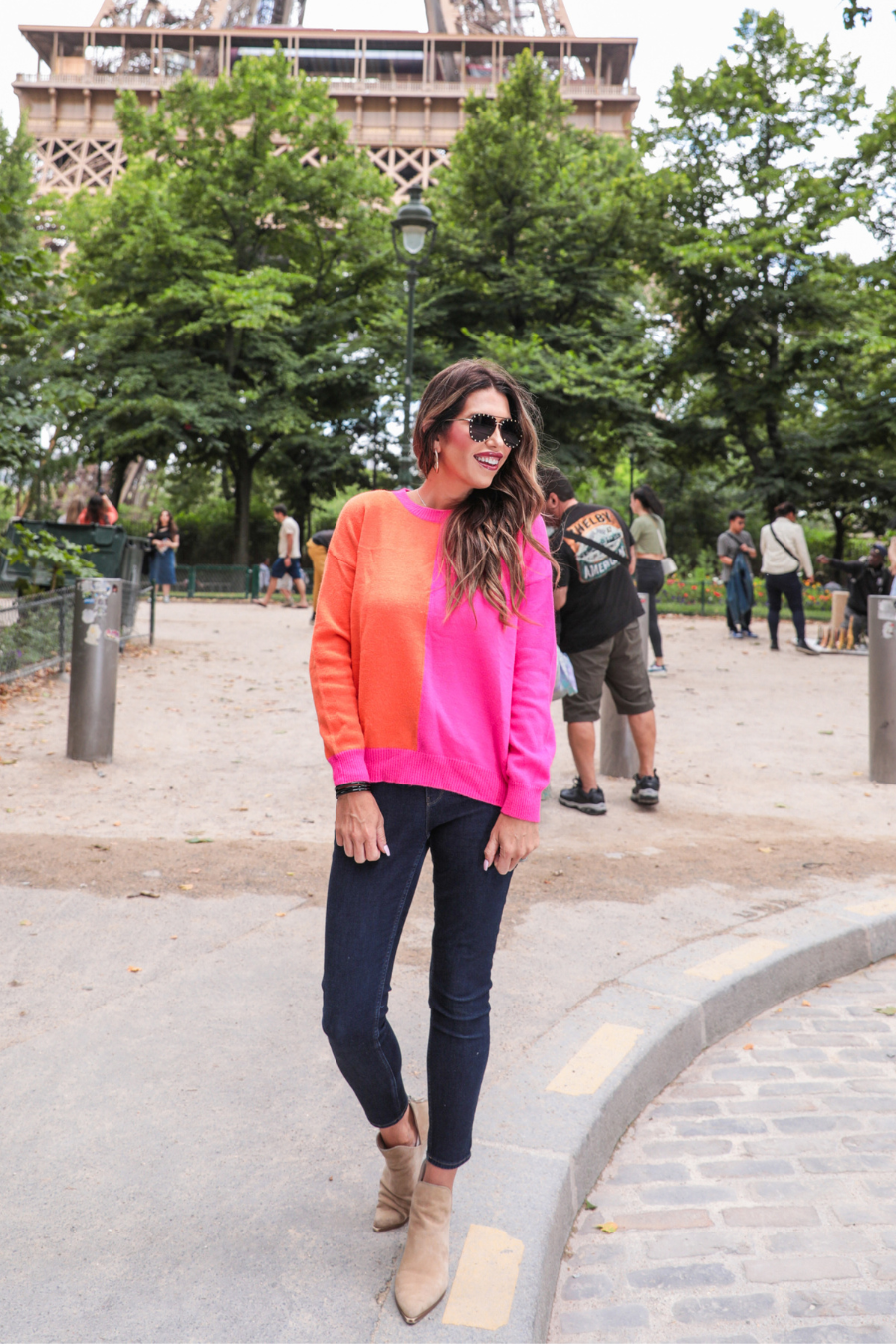 One And Only Two Toned Sweater