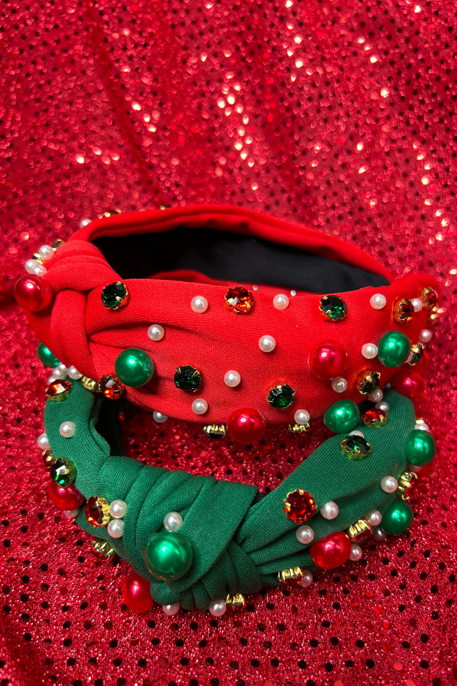 Pearl Christmas Headband