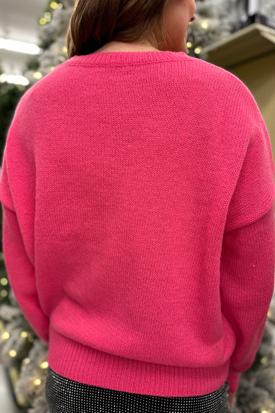 Holly Jolly Tinsel Sweater