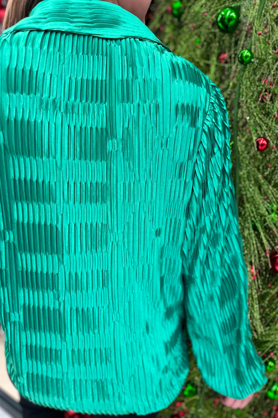 A Million Miles Pleated Top
