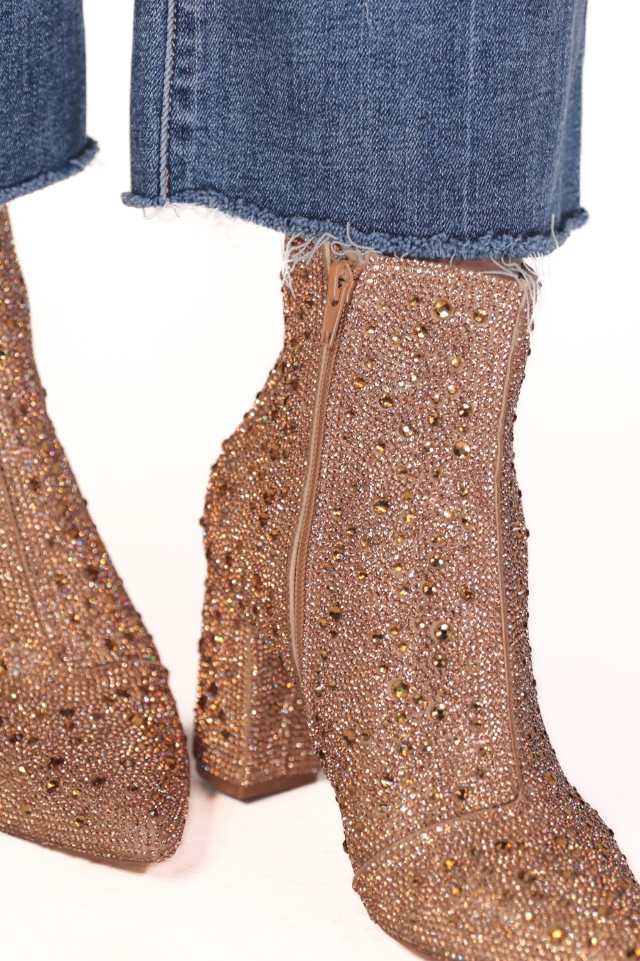 PREORDER-Made For Sparkling Rhinestone Booties