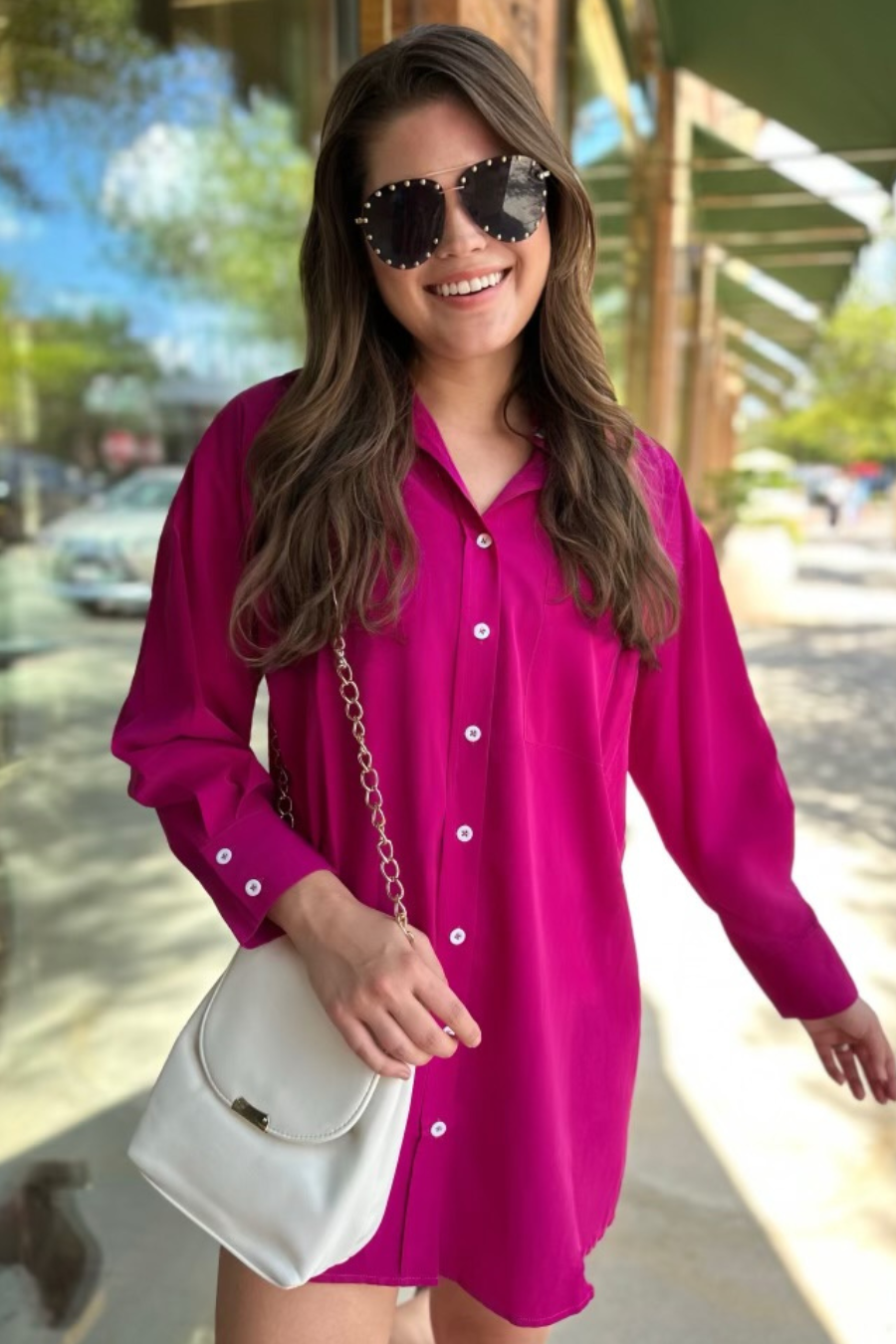 PREORDER-Tristan Button Up Dress