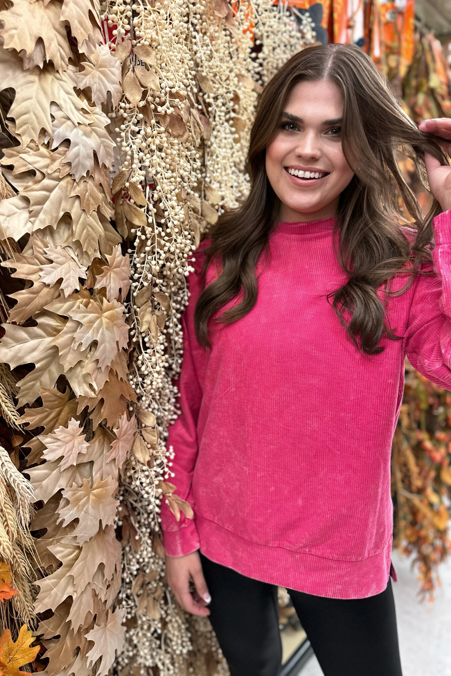 Alexis Corded Vintage Pullover