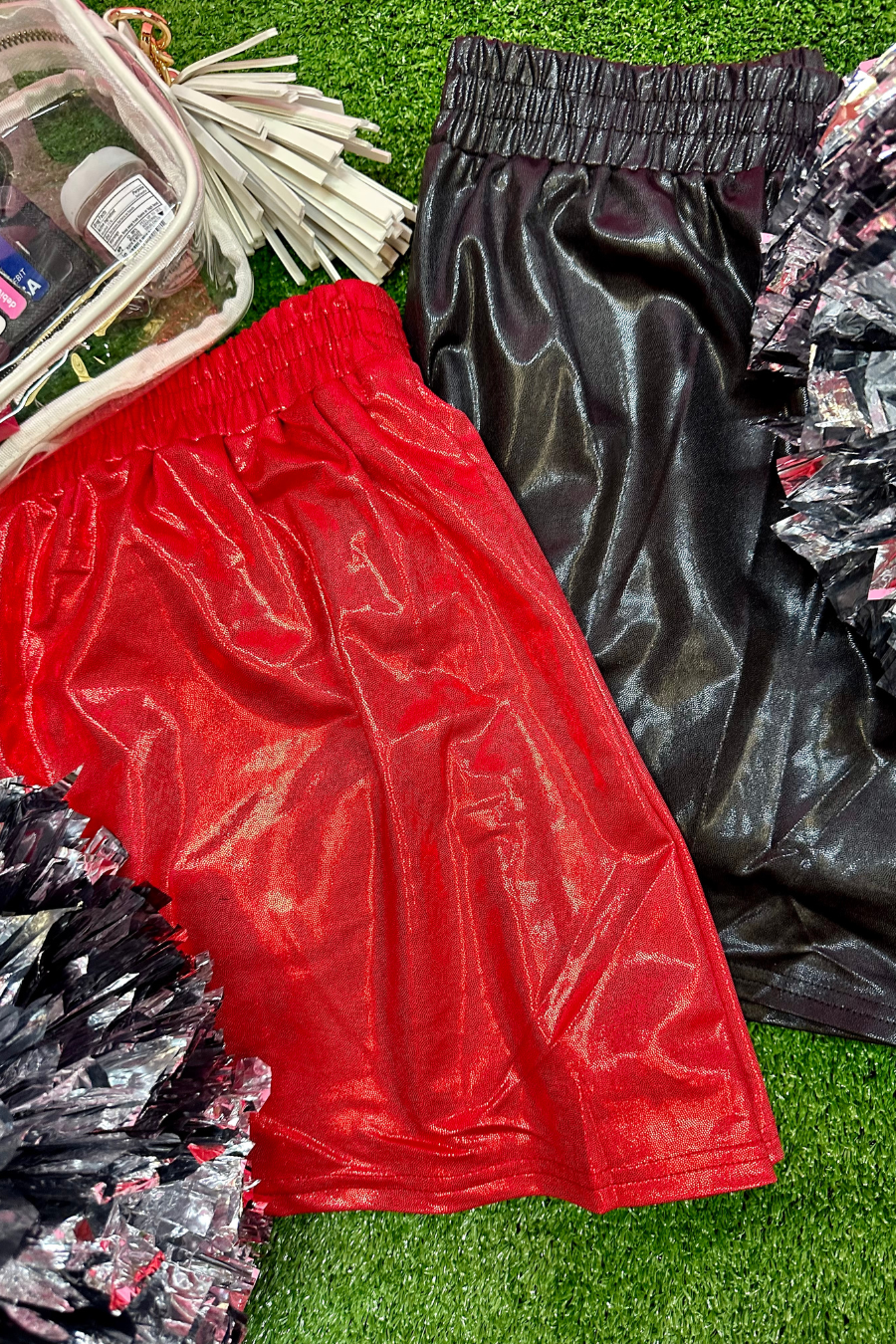 Made To Shine Metallic Shorts