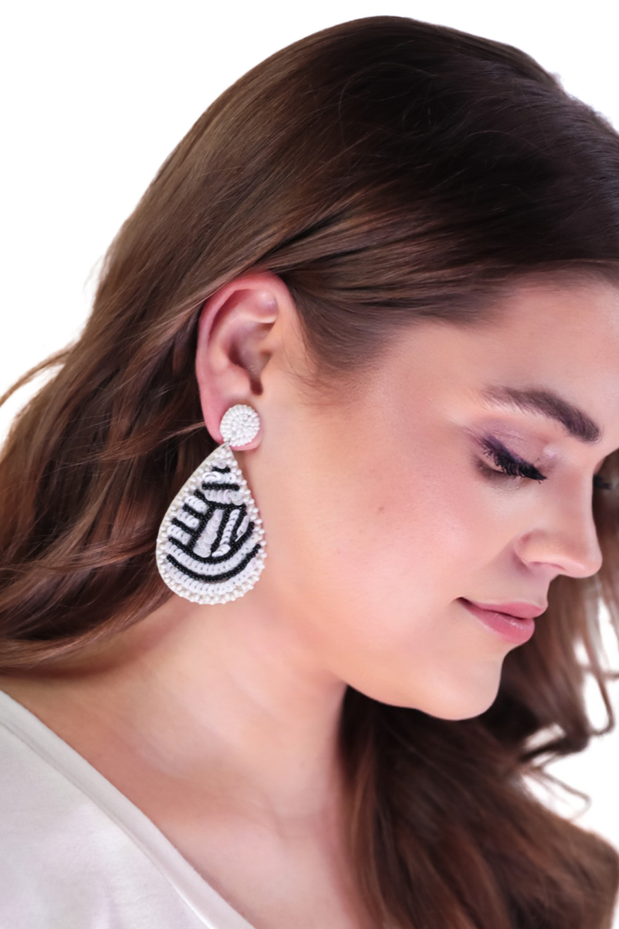 Feeling Sporty Beaded Earrings