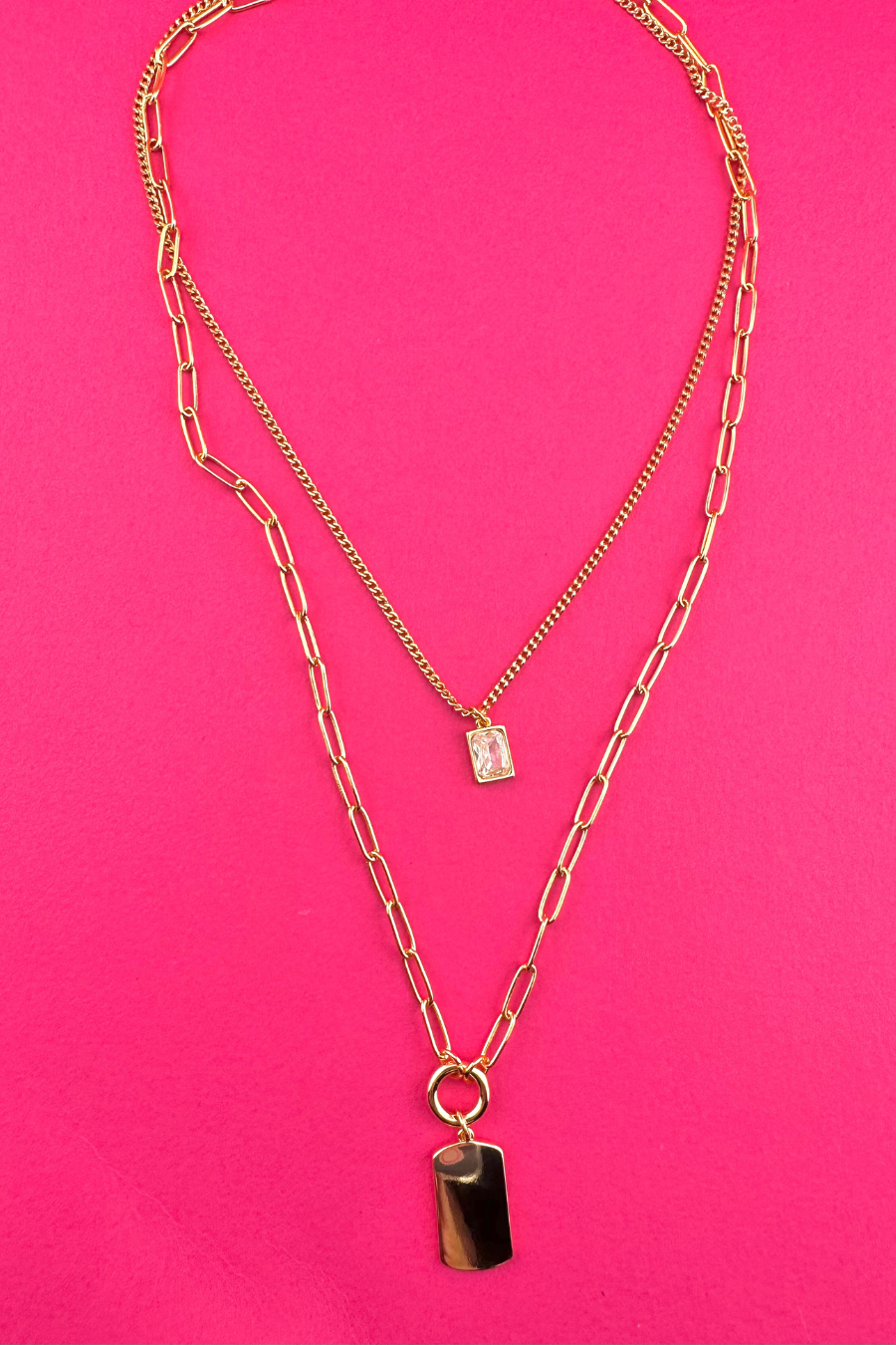 Wake Up Call Layered Necklace