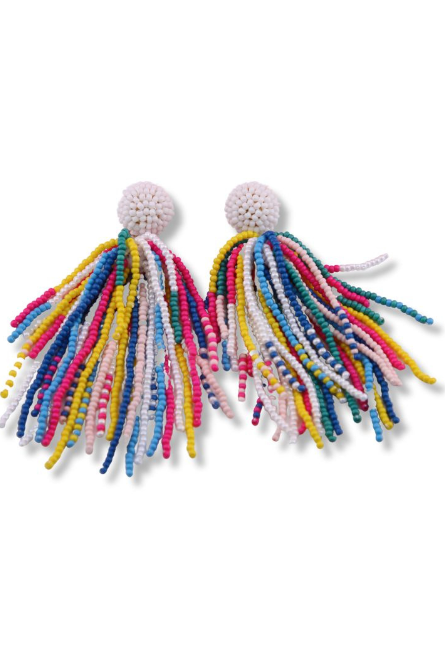 Fun And Done Beaded Earrings