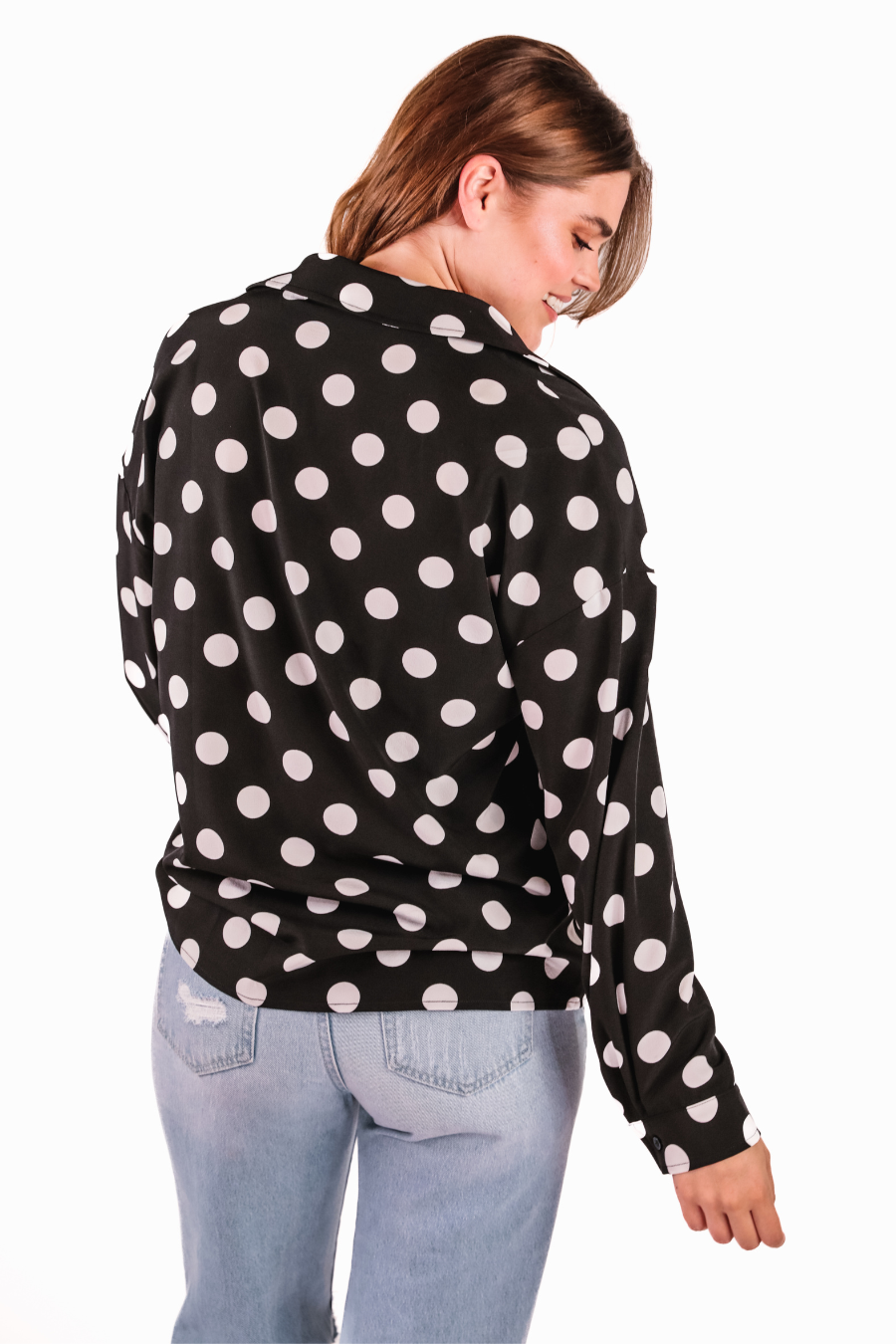 Darling Dot Button Up Top - Jess Lea Wholesale