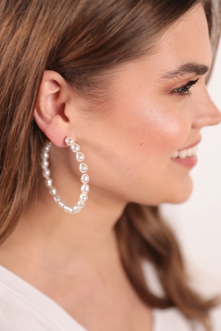 True Classic Pearl Earrings