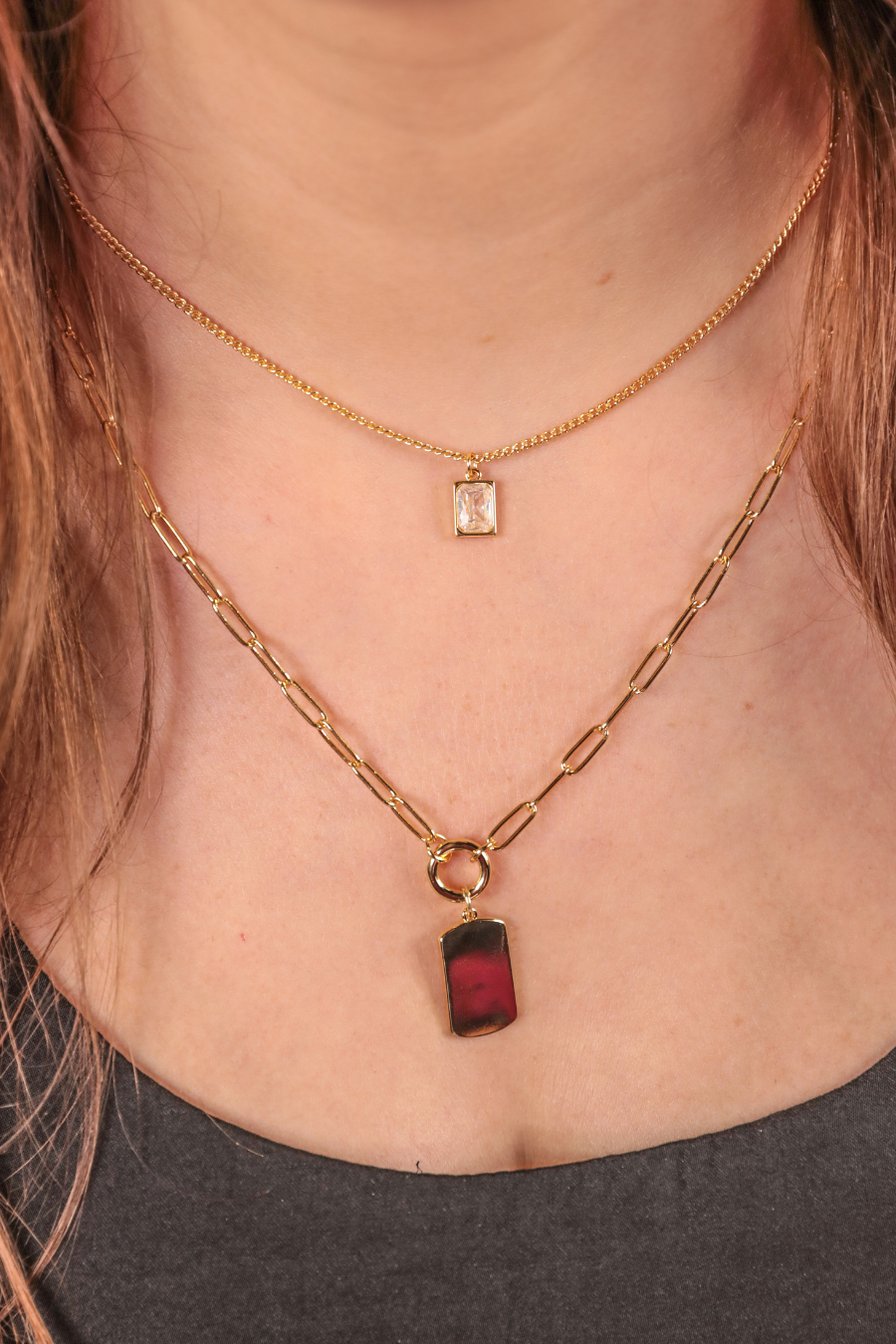 Wake Up Call Layered Necklace