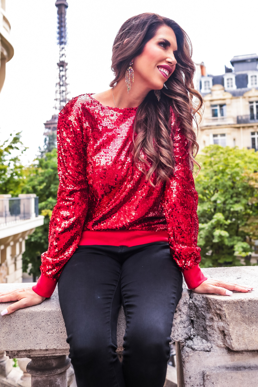 In The Spotlight Sequin Top