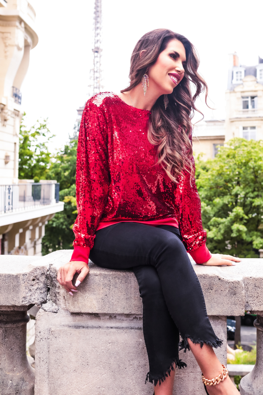 In The Spotlight Sequin Top