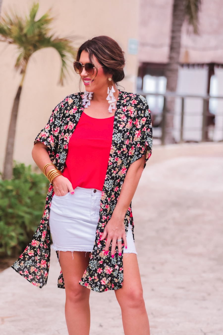Garden Party Floral Kimono