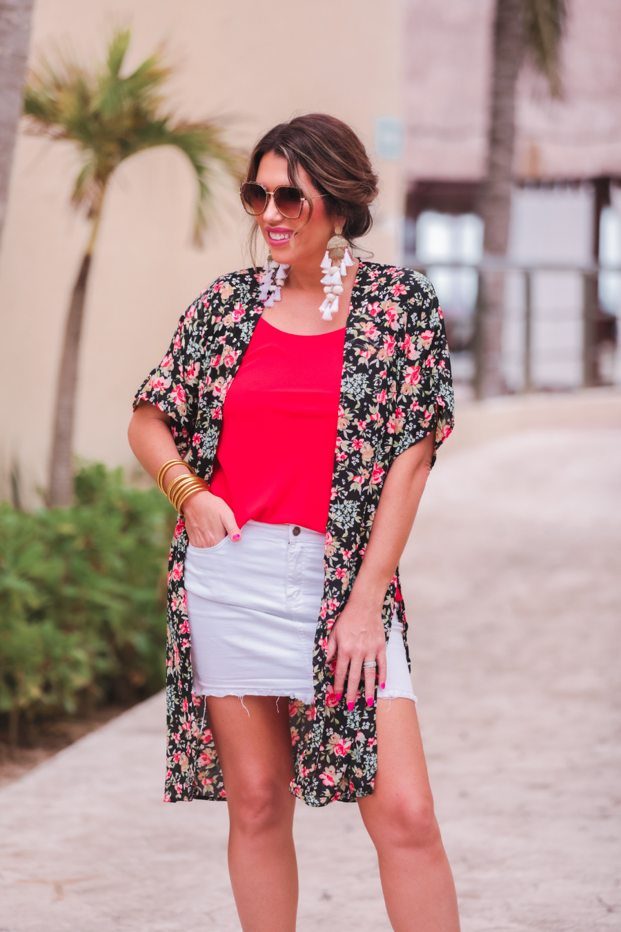 Garden Party Floral Kimono