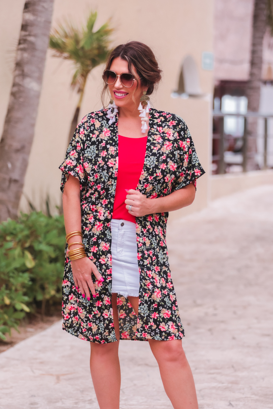 Garden Party Floral Kimono