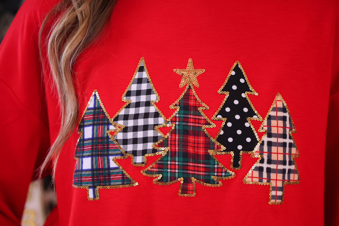 PREORDER- Holiday Trees Luxe Pullover