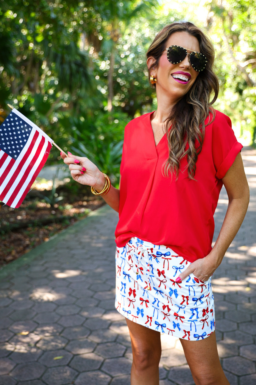Little Miss Independence Skort