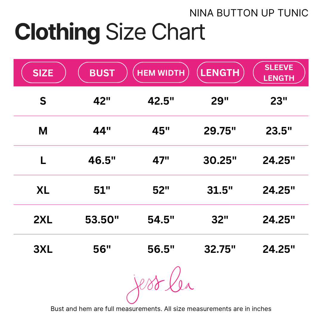Nina Button Up Tunic- Christmas Plaid
