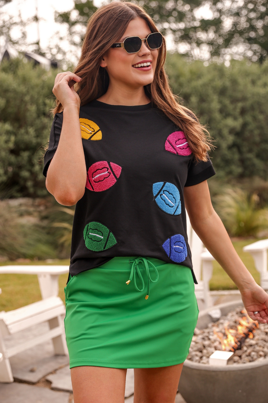 Pass The Ball Patch Top