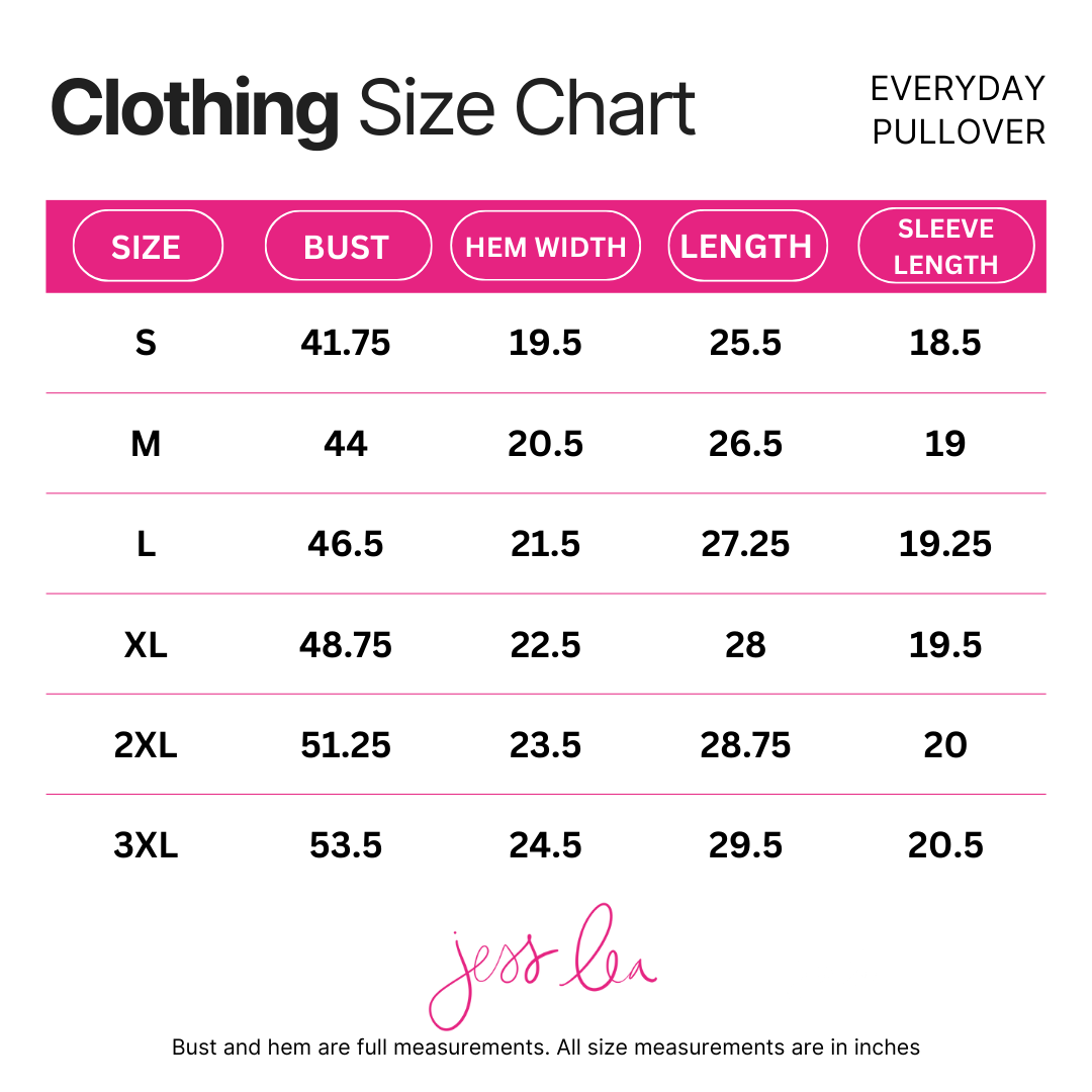 Everyday Pullover- Rosewood Bloom