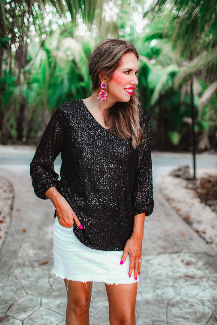 Star of the Show Sequin Top