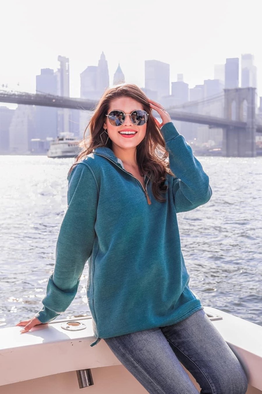 Better By The Pool Round Sunglasses - Jess Lea Wholesale