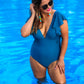 High Tides Ruffle Swimsuit - Jess Lea Wholesale
