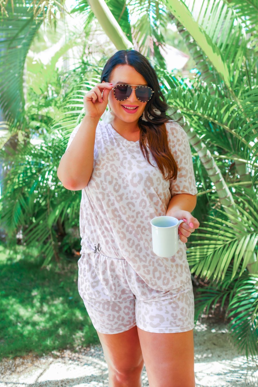 Staycation Leopard Lounge Set