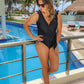 Cabana Life Ruffle Tie Swimsuit - Jess Lea Wholesale