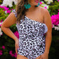 Spotted In Paradise One Shoulder Swimsuit - Jess Lea Wholesale