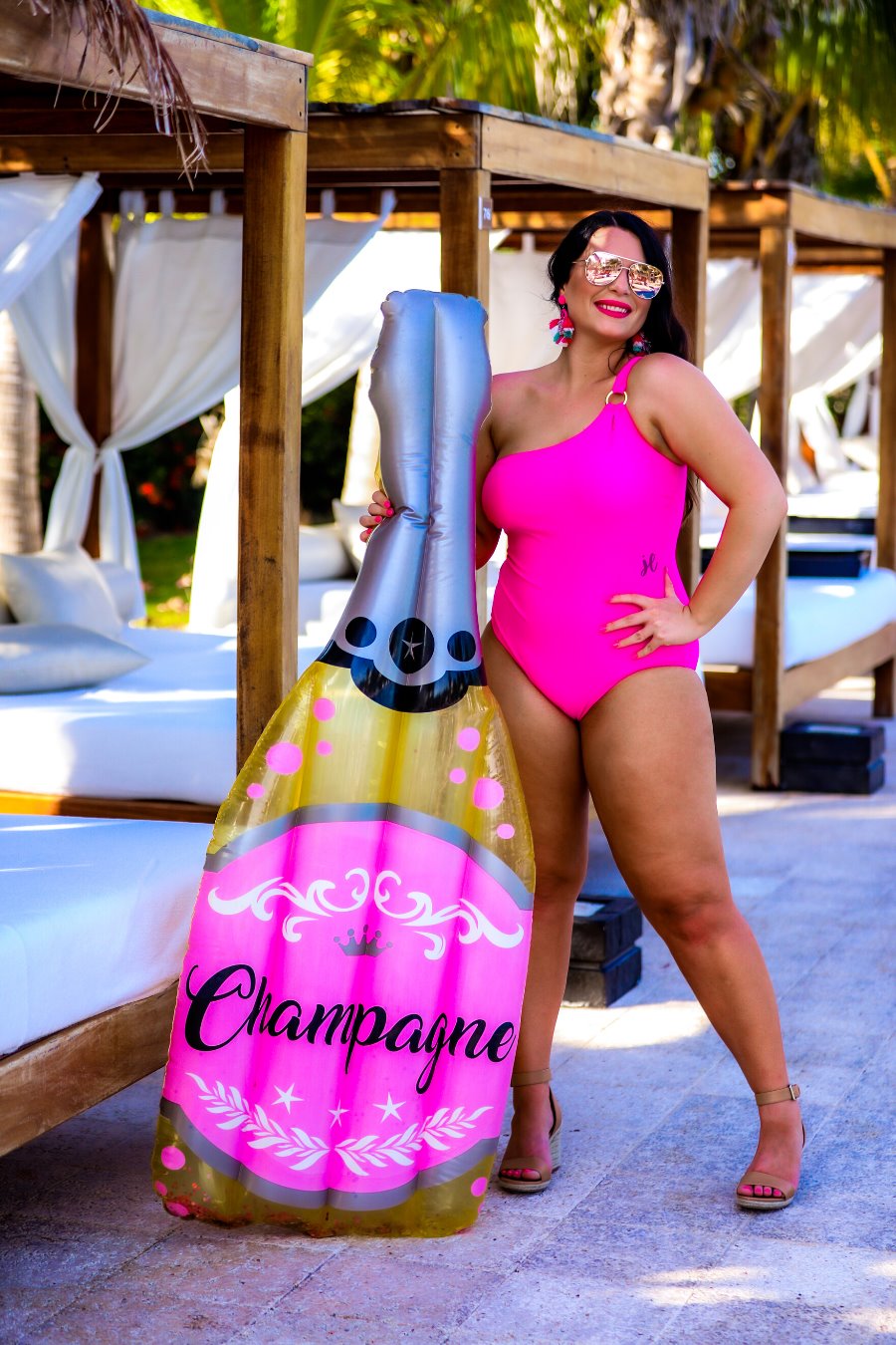 Rule The Pool One Shoulder Swimsuit