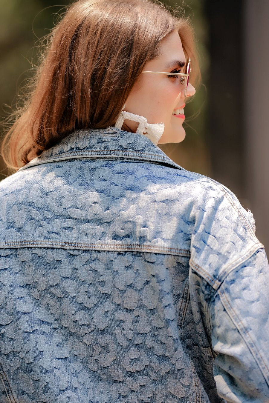 Layton Leopard Denim Jacket