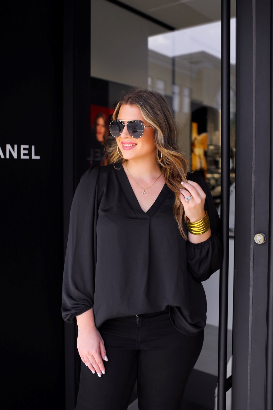 Jamie Balloon Sleeve Top - Jess Lea Wholesale
