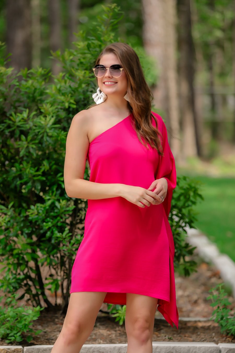 Next Chapter One Shoulder Dress