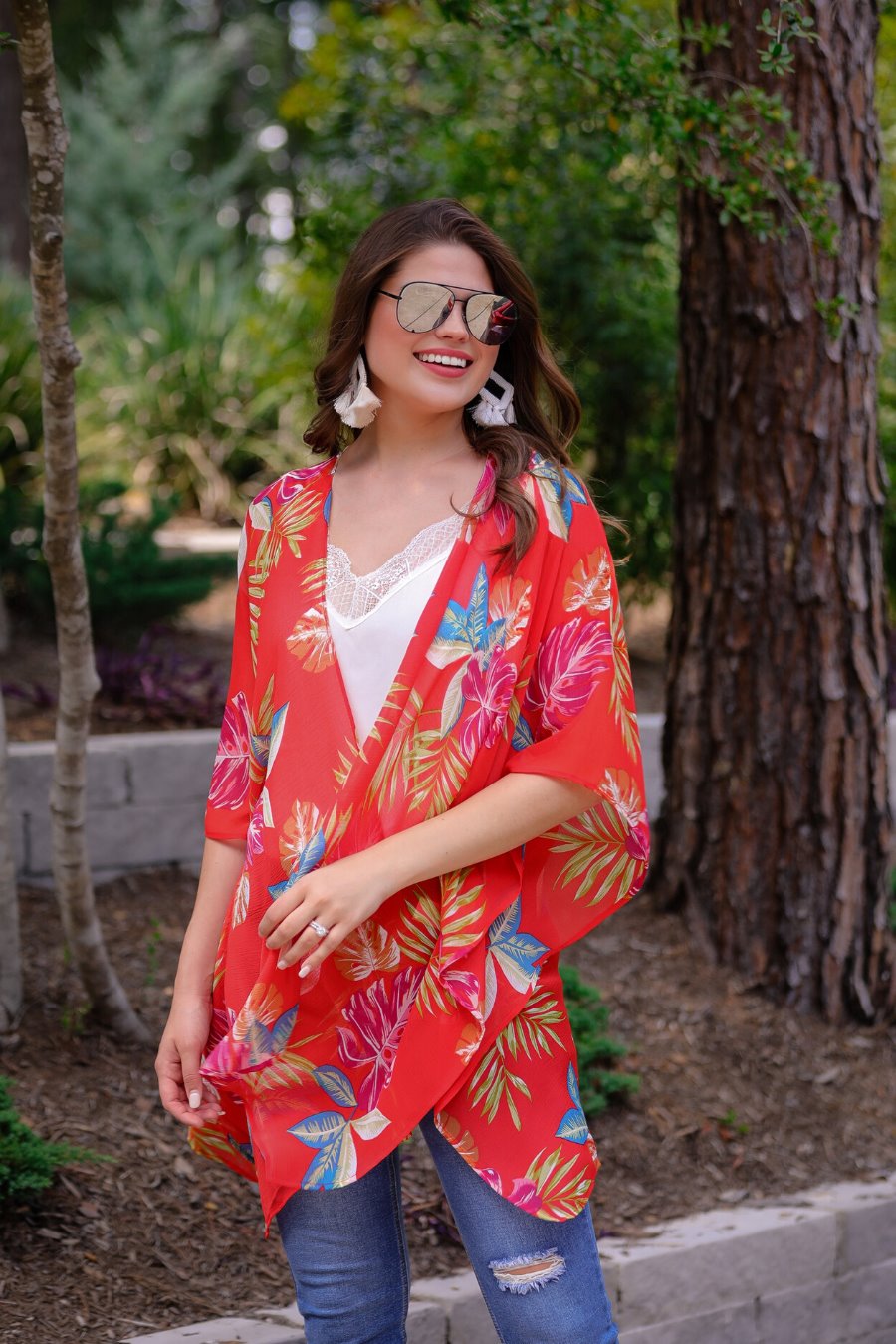 Somewhere Tropical Kimono