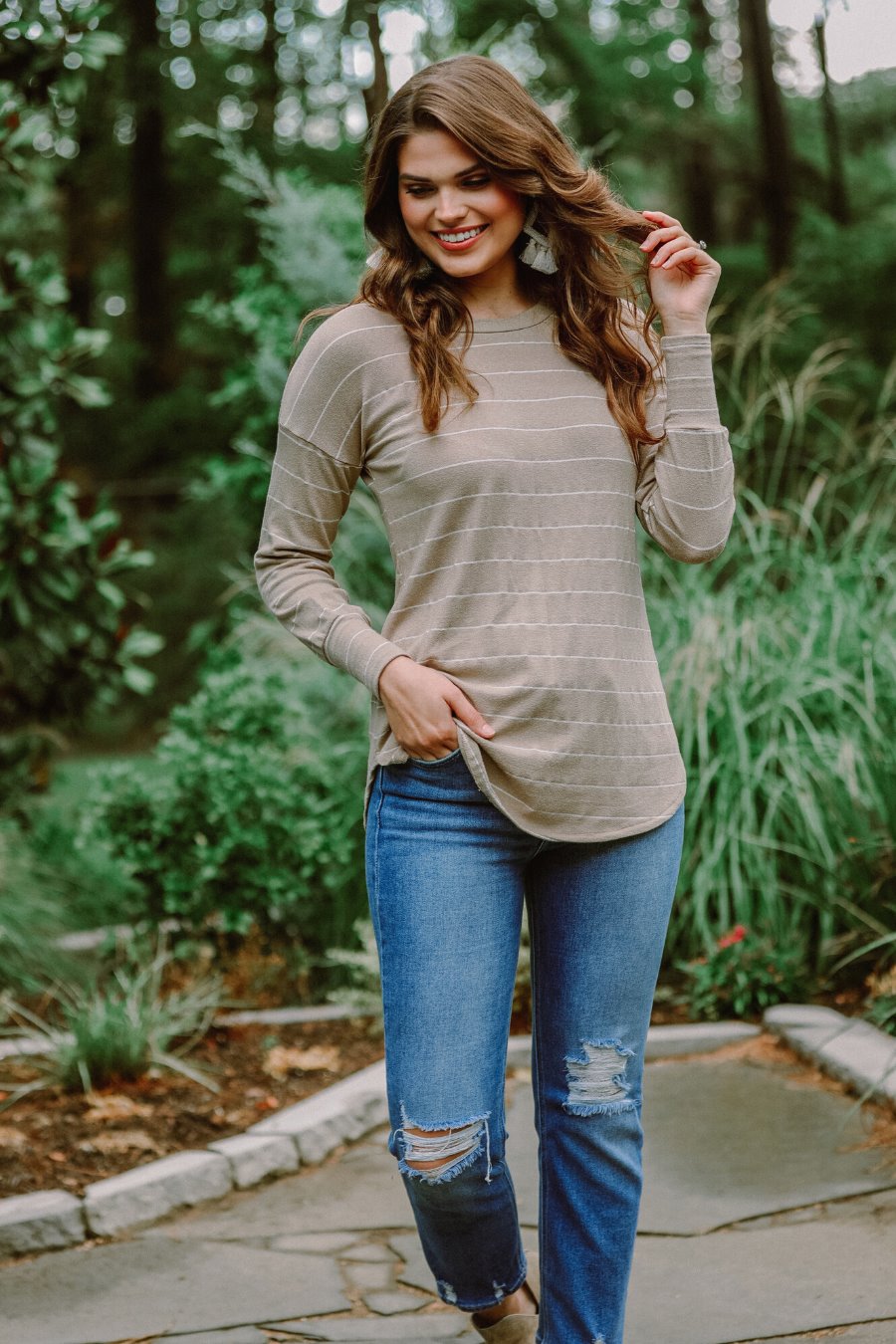 Sarah Striped Top