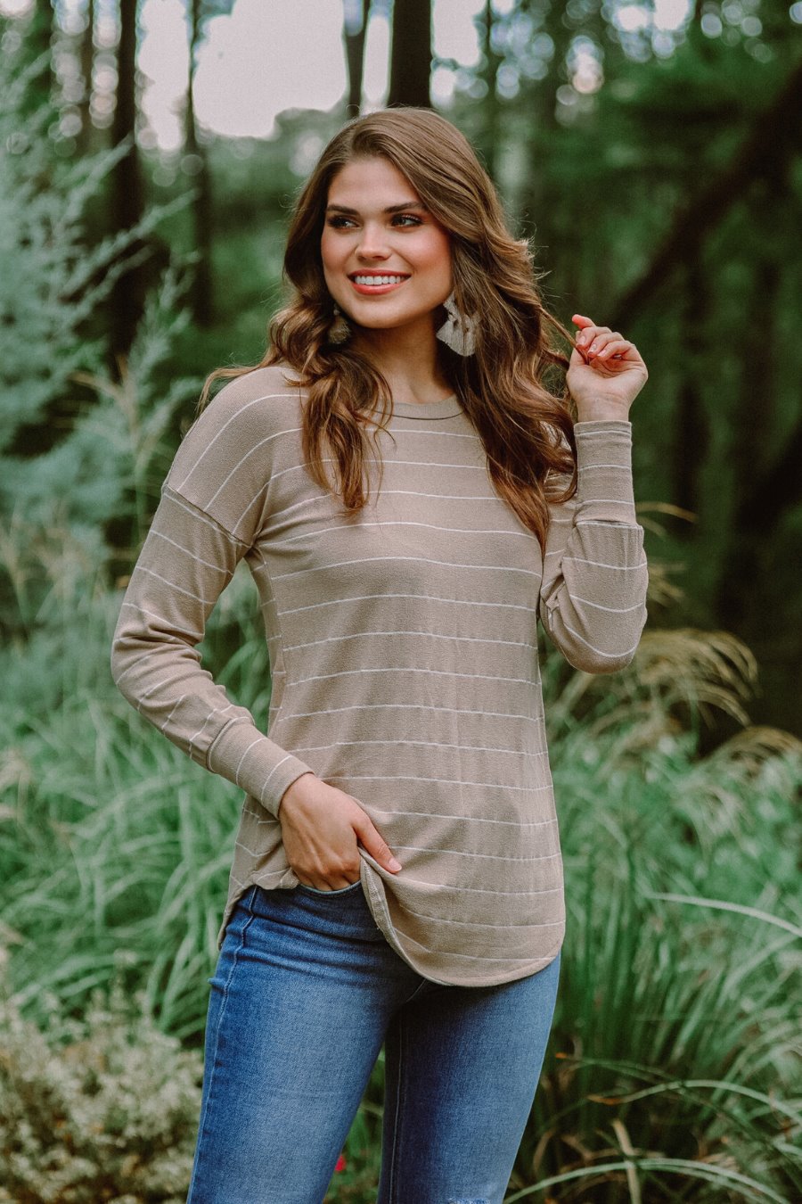 Sarah Striped Top
