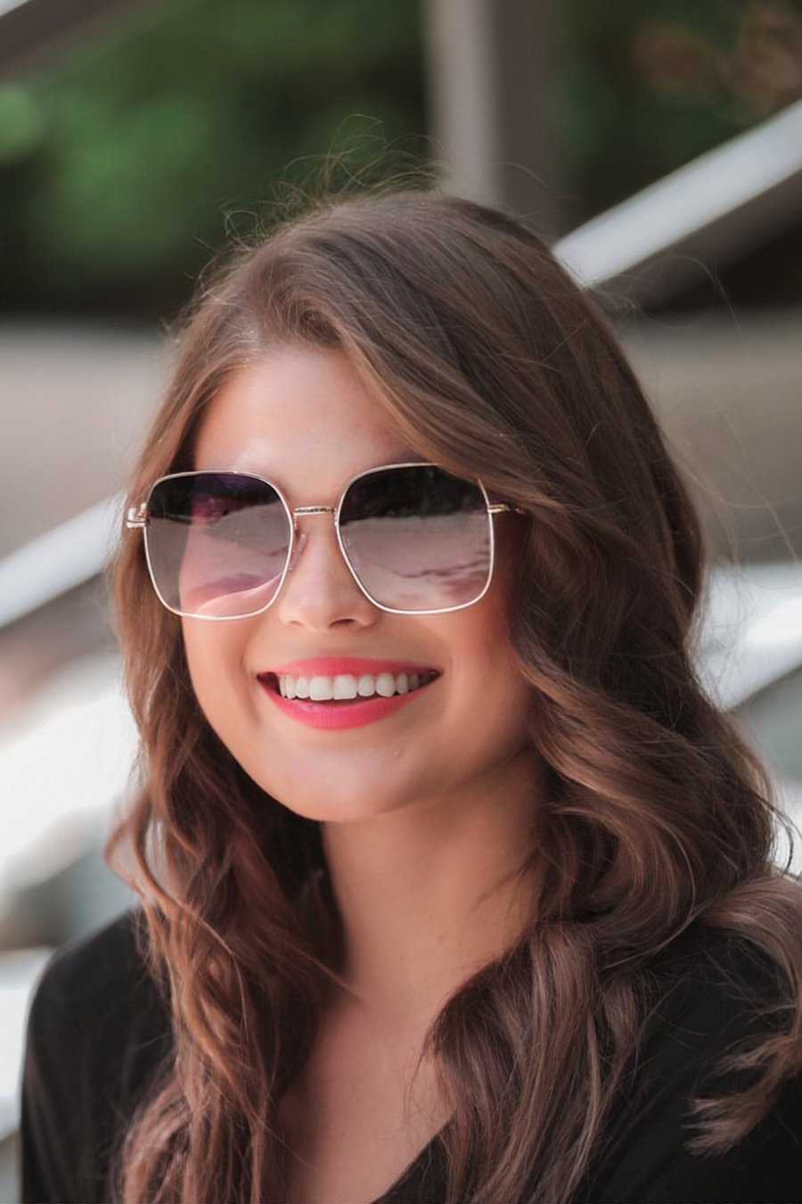 Venice Square Framed Sunglasses