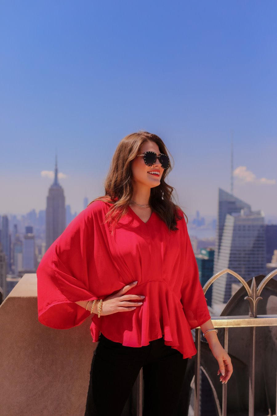 Gia Pleated Top
