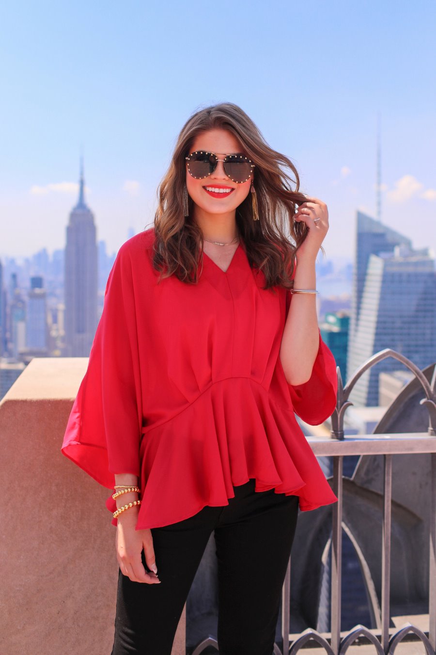 Gia Pleated Top