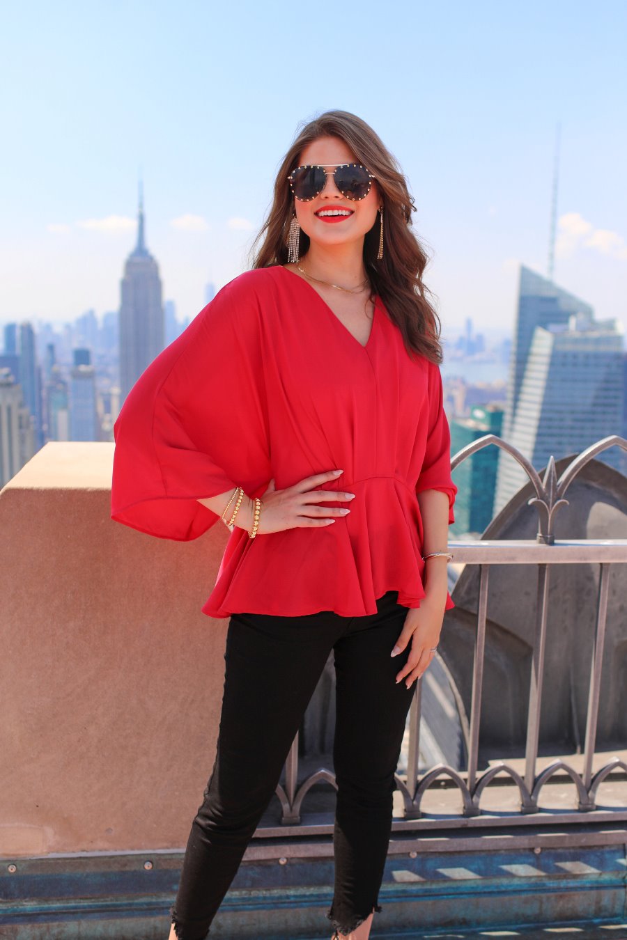 Gia Pleated Top