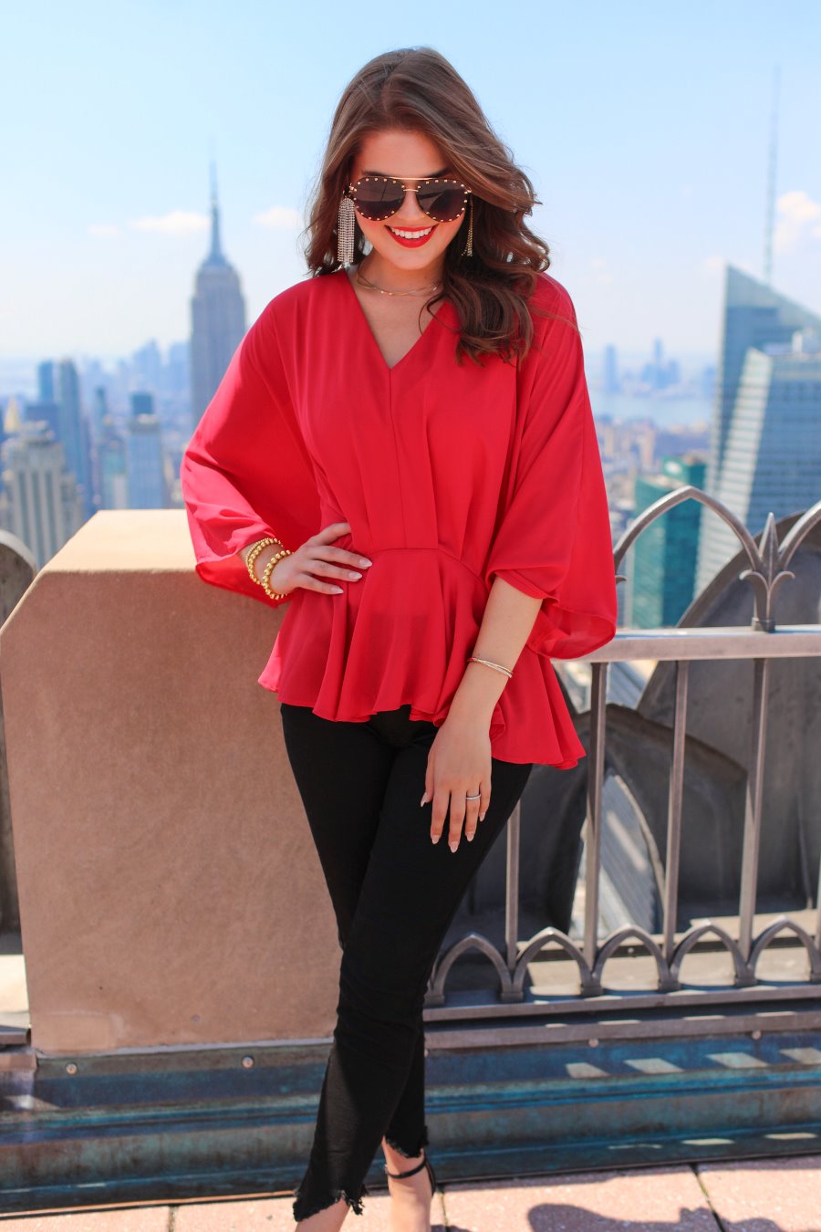 Gia Pleated Top