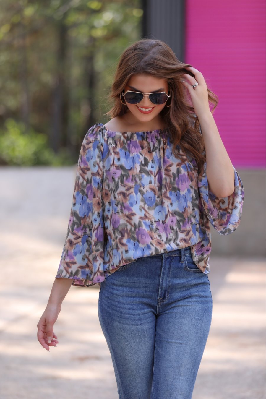 Sweet Escape Off The Shoulder Top
