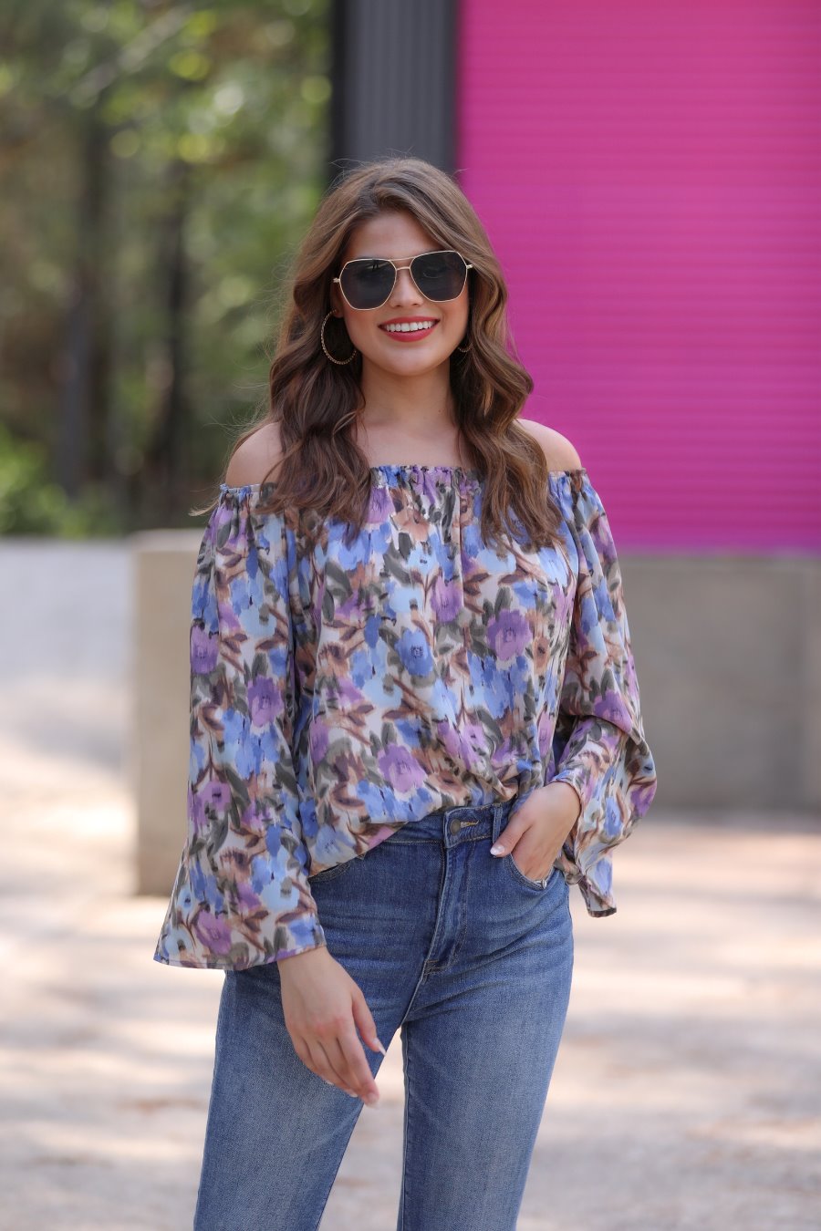 Sweet Escape Off The Shoulder Top