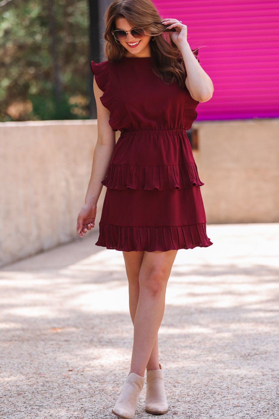 Game Day Ruffle Dress - Jess Lea Wholesale