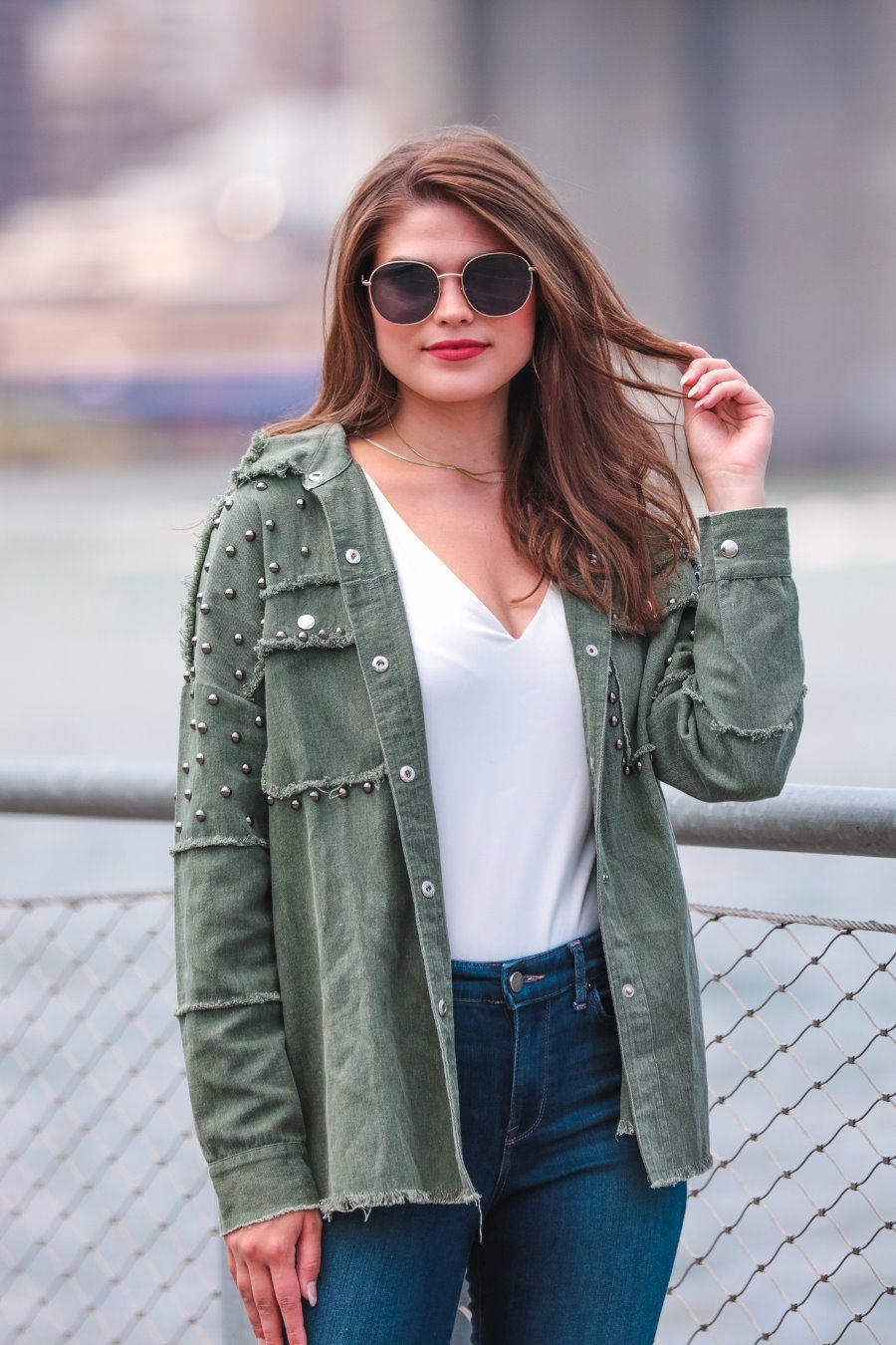 Oliver Studded Shacket
