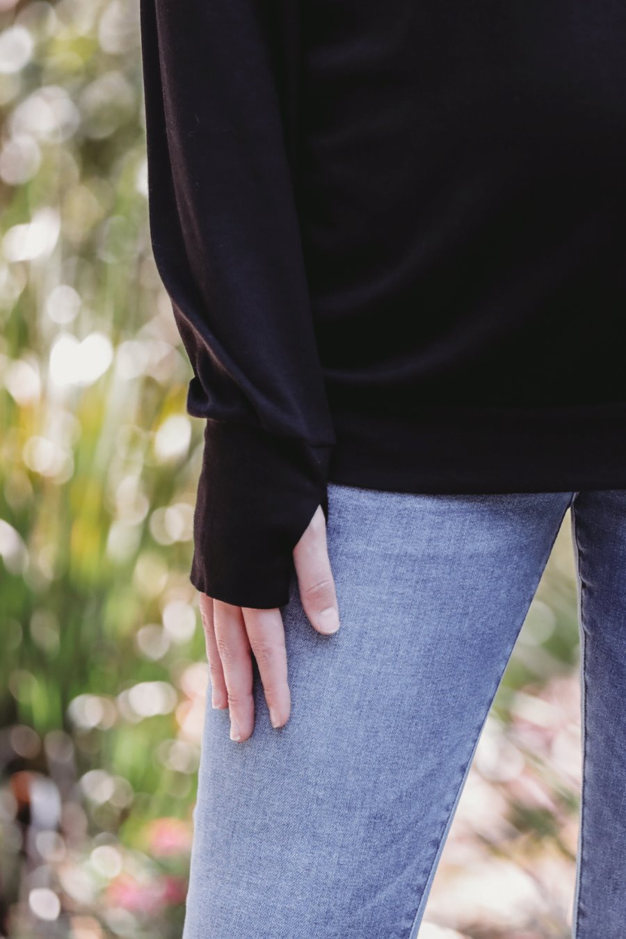 Never Basic Cold Shoulder Top